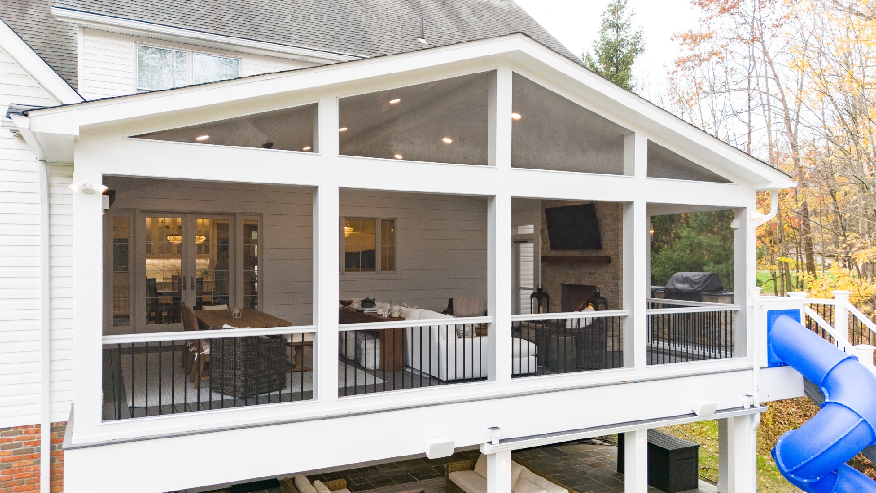 White Oak Rd Regency Woods Payne & Tompkins Design Renovation